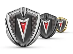 Pontiac Insignias de Coche Diseño Pro Montaje Acero Inoxidable